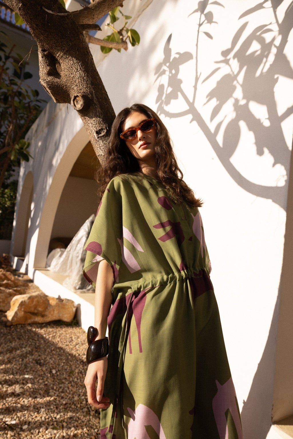 Orchie Green Kaftan
