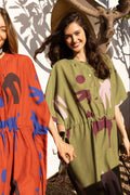 Orchie Green Kaftan