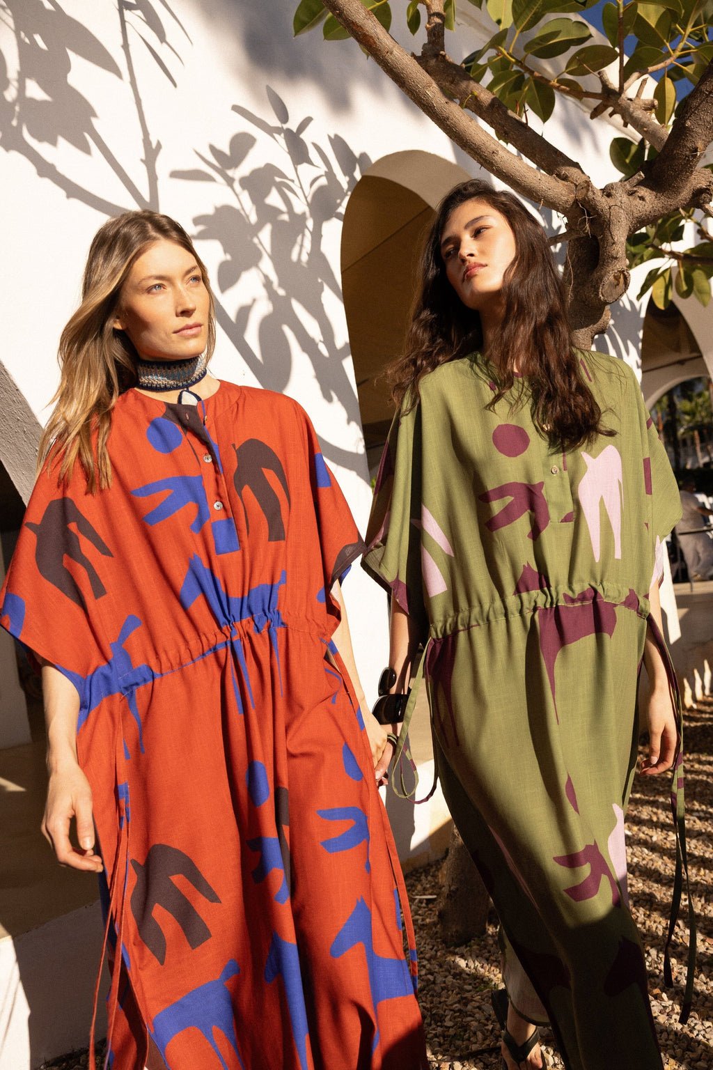 Orchie Green Kaftan