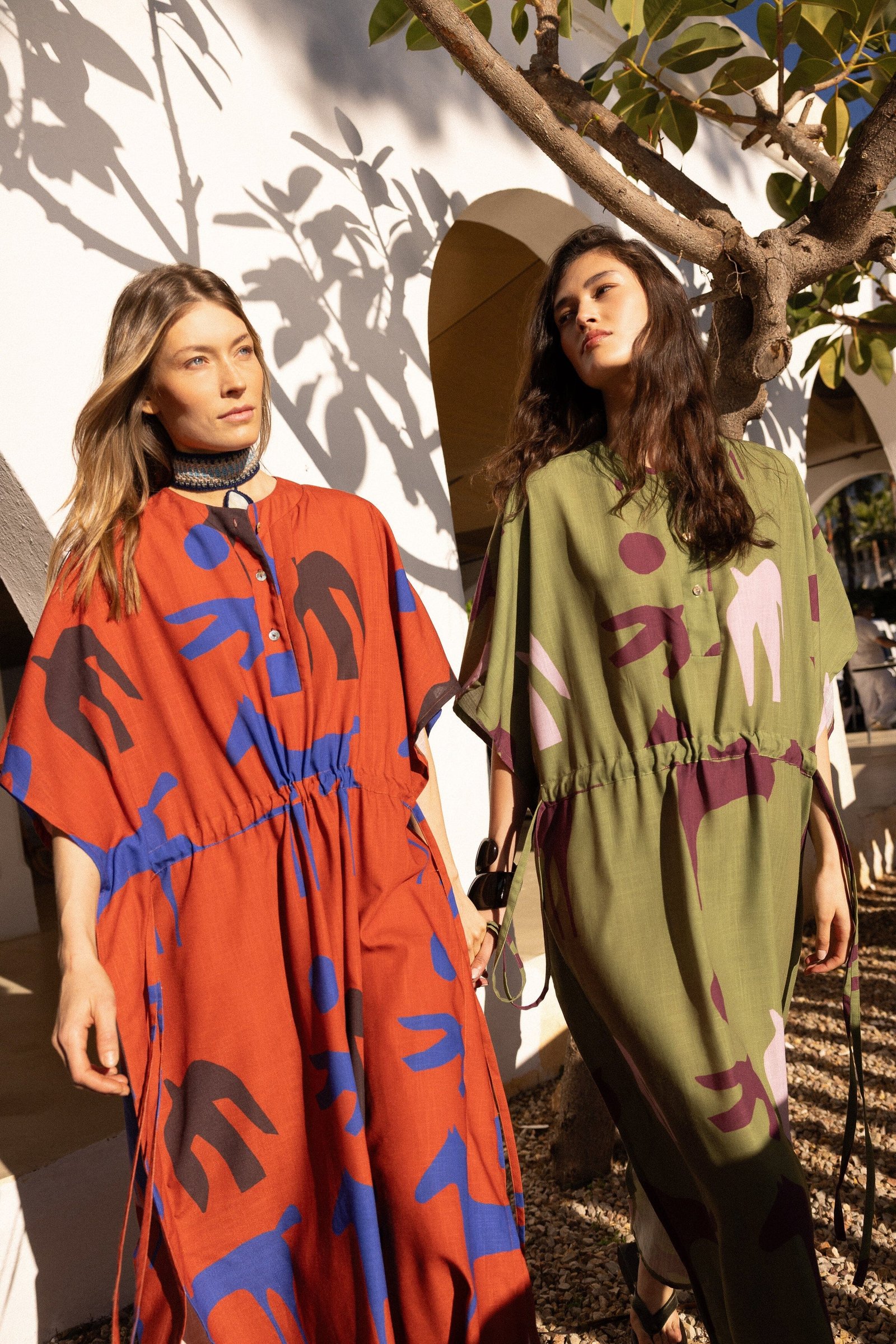 Orchie Green Kaftan