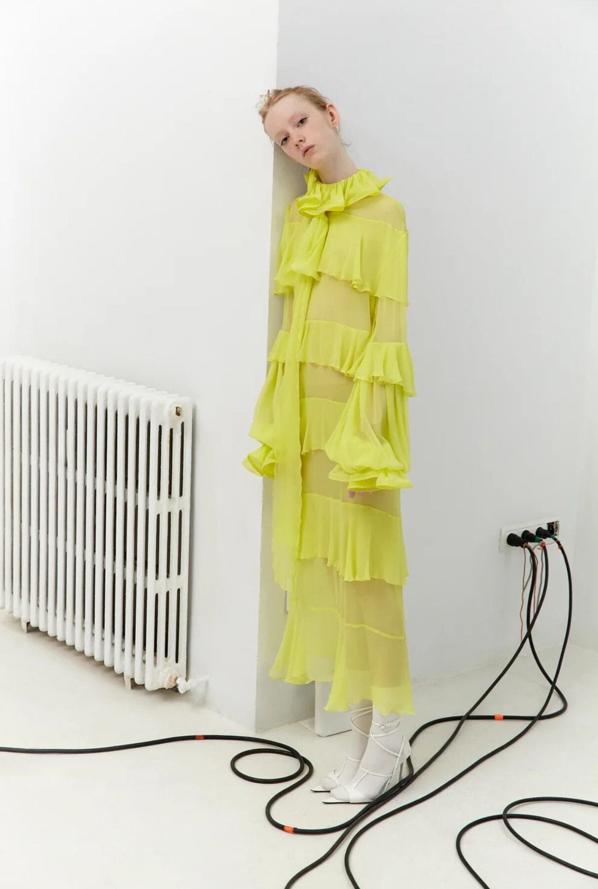 PIERROT RUFFLE DRESS